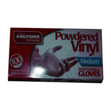 100pk Powdered Vinyl Disposable Glove